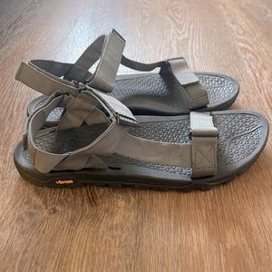 Men’s Velcro River Sandal Merrell Breakwater Gray Adjustable Hook & Loop 12